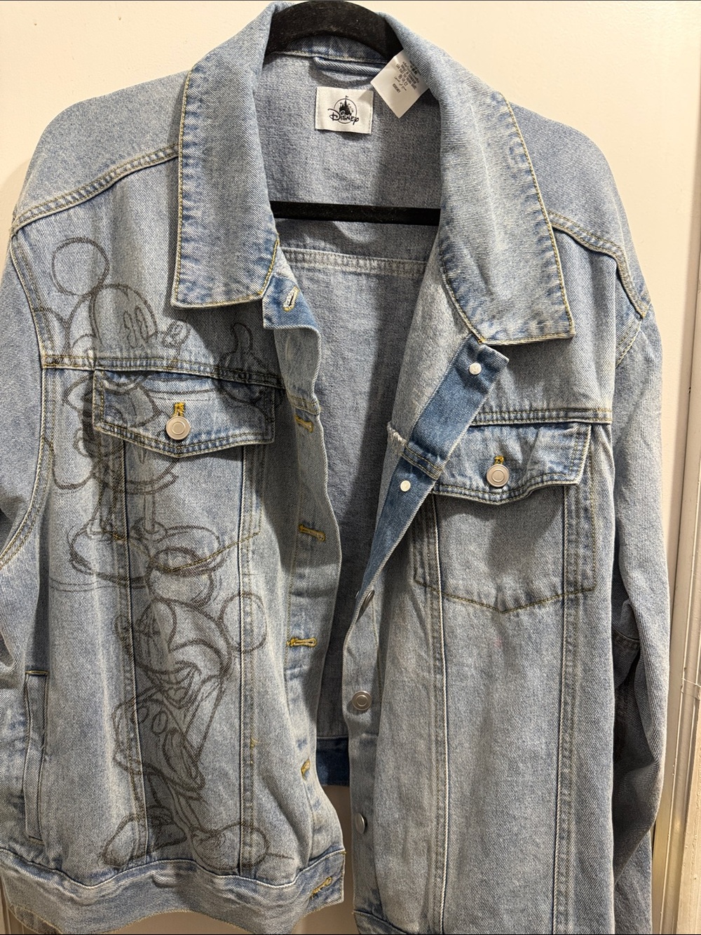 DISNEY MICKEY MOUSE JEAN JACKET